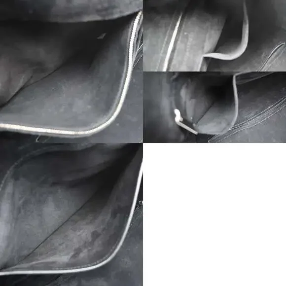 Bottega Veneta Leather Open Tote Black - Picture 6 of 6